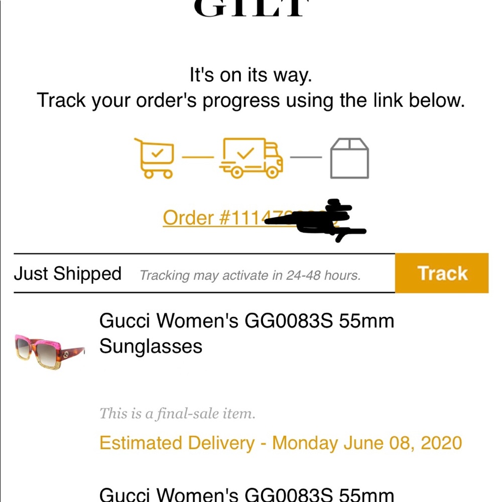 ❌SOLD Gucci Sunglasses - Picture 10 of 11